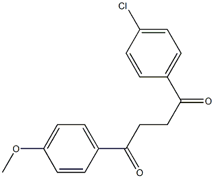 1-(4-Methoxyphenyl)-4-(4-chlorophenyl)-1,4-butanedione Structure