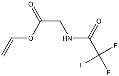 N-(Trifluoroacetyl)glycine vinyl ester Structure