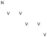 Pentavanadium nitrogen Structure