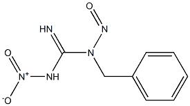 1-Benzyl-3-nitro-1-nitrosoguanidine 구조식 이미지