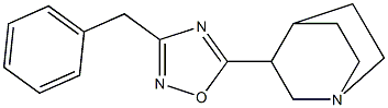 3-(3-Benzyl-1,2,4-oxadiazol-5-yl)quinuclidine Structure