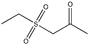 1-(Ethylsulfonyl)-2-propanone Structure