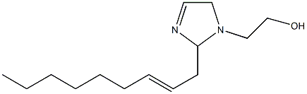 2-(2-Nonenyl)-3-imidazoline-1-ethanol Structure