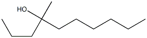 4-Methyldecane-4-ol Structure