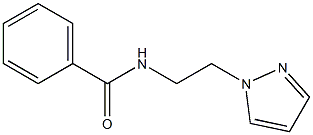 N-[2-(1H-Pyrazol-1-yl)ethyl]benzamide Structure