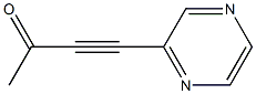 1-(Pyrazin-2-yl)-1-butyn-3-one Structure