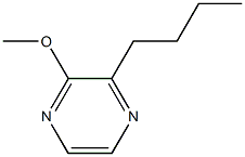 3-Butyl-2-methoxypyrazine Structure