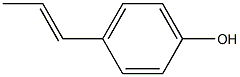 4-[(E)-1-Propenyl]phenol 구조식 이미지