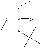 Thiophosphoric acid S-tert-butyl O,O-dimethyl ester 구조식 이미지