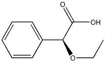 [S,(+)]-Ethoxyphenylacetic acid 구조식 이미지