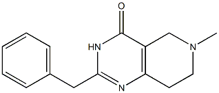 2-Benzyl-6-methyl-5,6,7,8-tetrahydropyrido[4,3-d]pyrimidin-4(3H)-one Structure