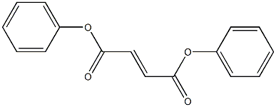Diphenyl fumarate 구조식 이미지