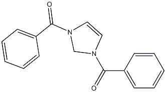 1,3-Dibenzoyl-2,3-dihydro-1H-imidazole Structure