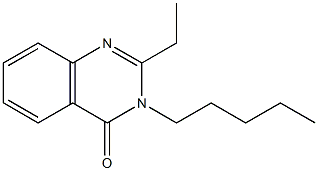 2-Ethyl-3-pentylquinazolin-4(3H)-one 구조식 이미지