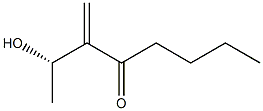(2S)-2-Hydroxy-3-methylene-4-octanone 구조식 이미지