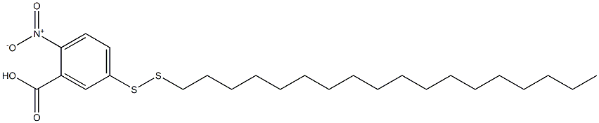5-(Octadecyldithio)-2-nitrobenzoic acid Structure