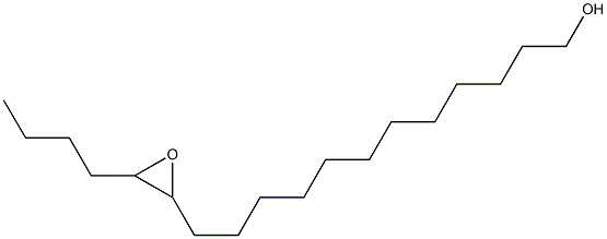 13,14-Epoxystearyl alcohol Structure