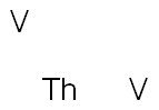 Divanadium thorium 구조식 이미지
