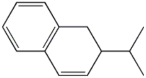 1,2-Dihydro-2-isopropylnaphthalene Structure