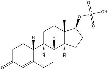 19-Nortestosterone 17-sulfate 구조식 이미지