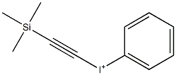 Trimethylsilylethynylphenyliodonium Structure