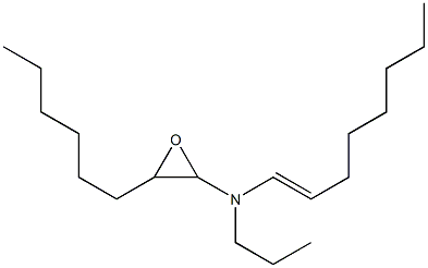 N-Propyl-N,N-di(1-octenyl)amine oxide Structure