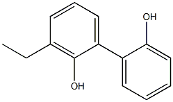 3-Ethyl-1,1'-biphenyl-2,2'-diol 구조식 이미지