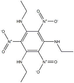 2,4,6-Trinitro-N,N',N''-triethylbenzene-1,3,5-triamine Structure