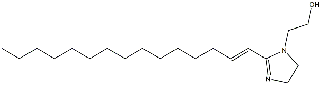 2-(1-Pentadecenyl)-2-imidazoline-1-ethanol 구조식 이미지