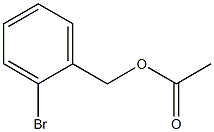 Acetic acid 2-bromobenzyl ester 구조식 이미지