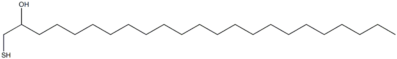 1-Mercapto-2-tricosanol Structure