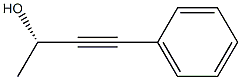 (S)-1-Phenyl-1-butyne-3-ol Structure