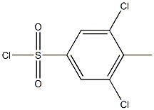 3,5-Dichloro-4-methylbenzenesulfonyl chloride Structure