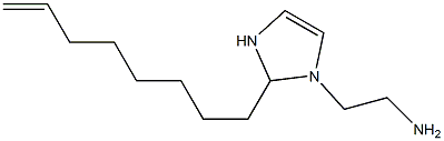 1-(2-Aminoethyl)-2-(7-octenyl)-4-imidazoline 구조식 이미지