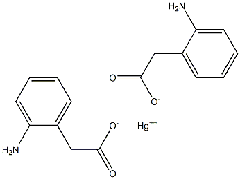 (2-Aminophenyl)mercury(II)acetate 구조식 이미지
