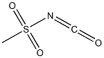 Methylsulfonyl isocyanate 구조식 이미지