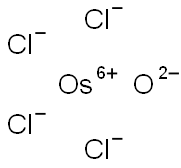 Osmium(VI) tetrachlorideoxide 구조식 이미지