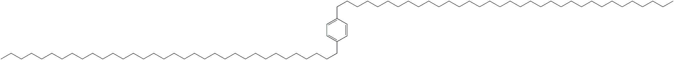 1,4-Di(tetratriacontan-1-yl)benzene Structure