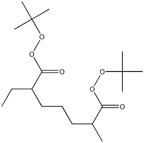 Octane-2,6-di(peroxycarboxylic acid)di-tert-butyl ester 구조식 이미지