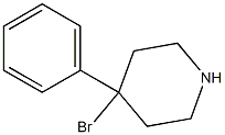 4-Bromo-4-phenylpiperidine 구조식 이미지