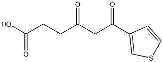 6-(3-Thienyl)-4,6-dioxohexanoic acid 구조식 이미지