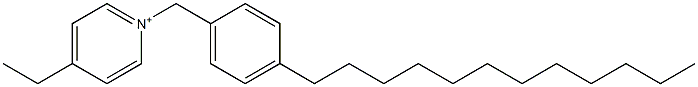 1-(4-Dodecylbenzyl)-4-ethylpyridinium Structure