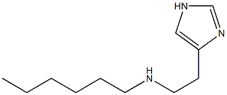2-(1H-Imidazol-4-yl)-N-hexylethanamine 구조식 이미지