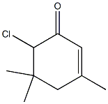 6-Chloro-3,5,5-trimethyl-2-cyclohexen-1-one Structure