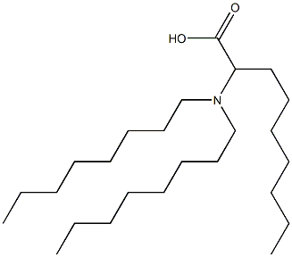 2-(Dioctylamino)nonanoic acid Structure