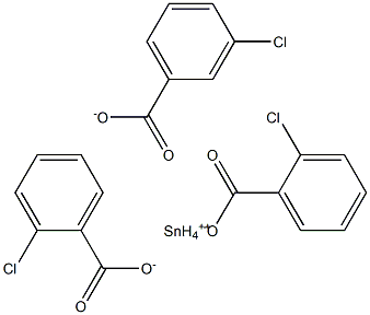 Tin(II)2-chlorobenzoate 3-chlorobenzoate Structure