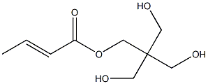 (E)-2-Butenoic acid 3-hydroxy-2,2-bis(hydroxymethyl)propyl ester 구조식 이미지