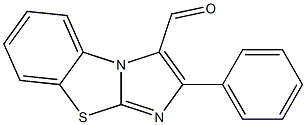 2-(Phenyl)imidazo[2,1-b]benzothiazole-3-carbaldehyde Structure