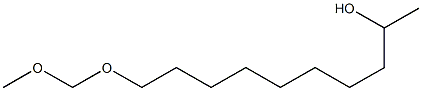 10-[(Methoxymethyl)oxy]decan-2-ol 구조식 이미지