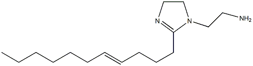 1-(2-Aminoethyl)-2-(4-undecenyl)-2-imidazoline 구조식 이미지